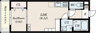 storia岩塚の物件間取画像